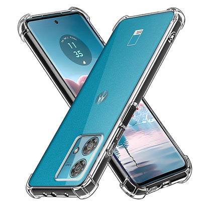 Hoesje voor Motorola Edge 40 Neo, Techsuit, Schokbestendig Helder, Transparant