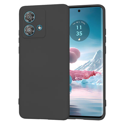 Hoes voor Motorola Edge 40 Neo, Techsuit, SoftFlex, Zwart