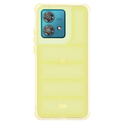Hoes voor Motorola Edge 40 Neo, Techsuit, Wave Shield, Geel