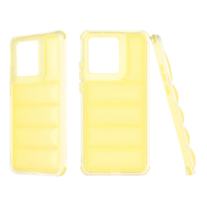 Hoes voor Motorola Edge 40 Neo, Techsuit, Wave Shield, Geel