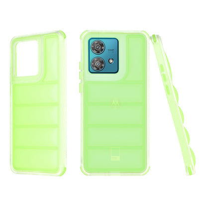 Hoes voor Motorola Edge 40 Neo, Techsuit, Wave Shield, Groen