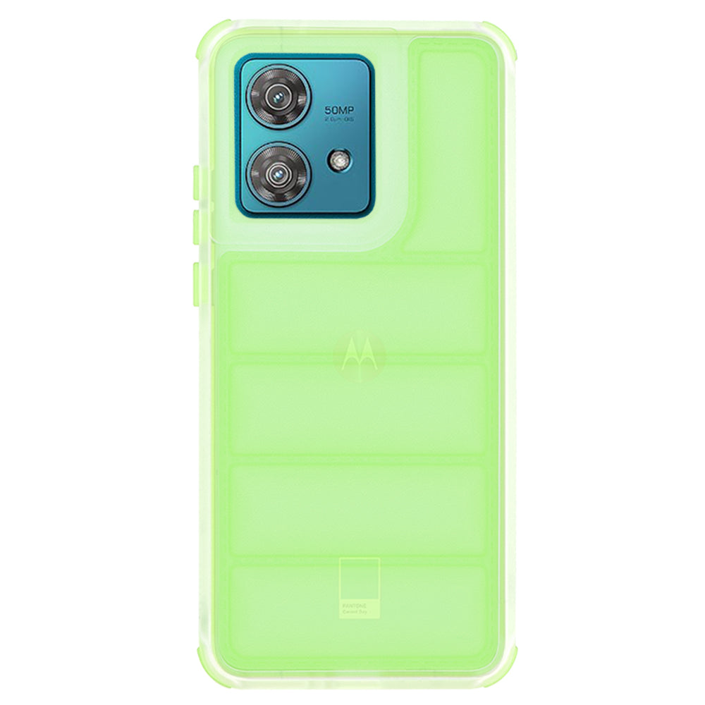 Hoes voor Motorola Edge 40 Neo, Techsuit, Wave Shield, Groen