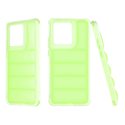 Hoes voor Motorola Edge 40 Neo, Techsuit, Wave Shield, Groen