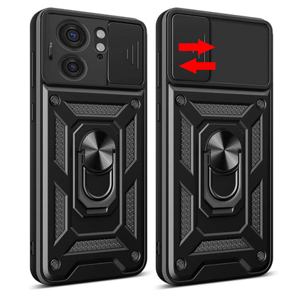 Hoes voor Motorola Edge 40, Techsuit, CamShield, Zwart