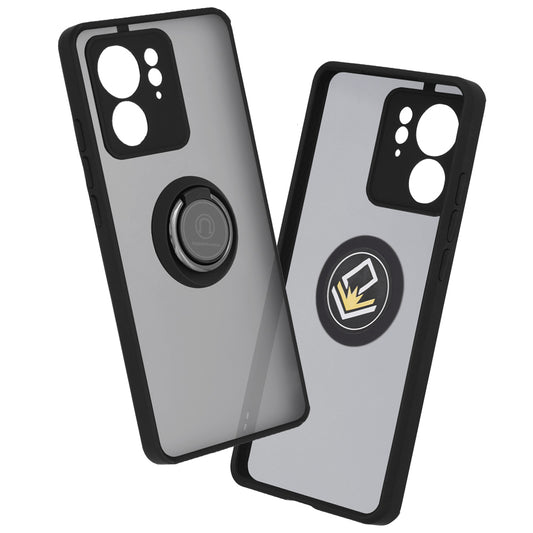 Hoes voor Motorola Edge 40, Techsuit, Glinth, Zwart