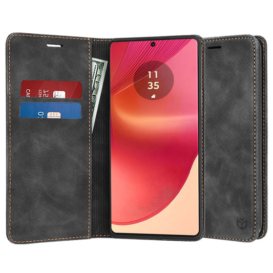 Hoes voor Motorola Edge 50 Fusion, Techsuit, Confy, Zwart