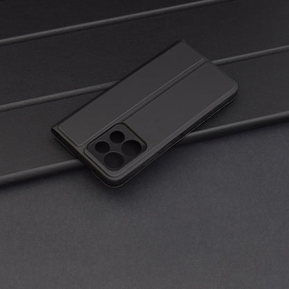 Hoes voor Motorola Edge 50 Neo, Techsuit, Magskin Book, Zwart