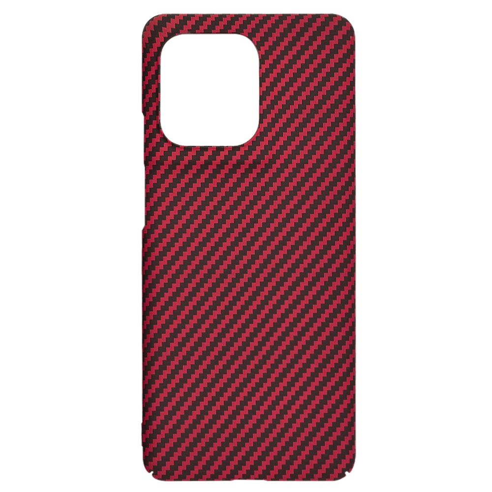 Hoes voor Motorola Edge 50 Pro, Techsuit, Carbonite FiberShell, Rood