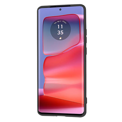 Hoes voor Motorola Edge 50 Pro, Techsuit, SoftFlex, Zwart