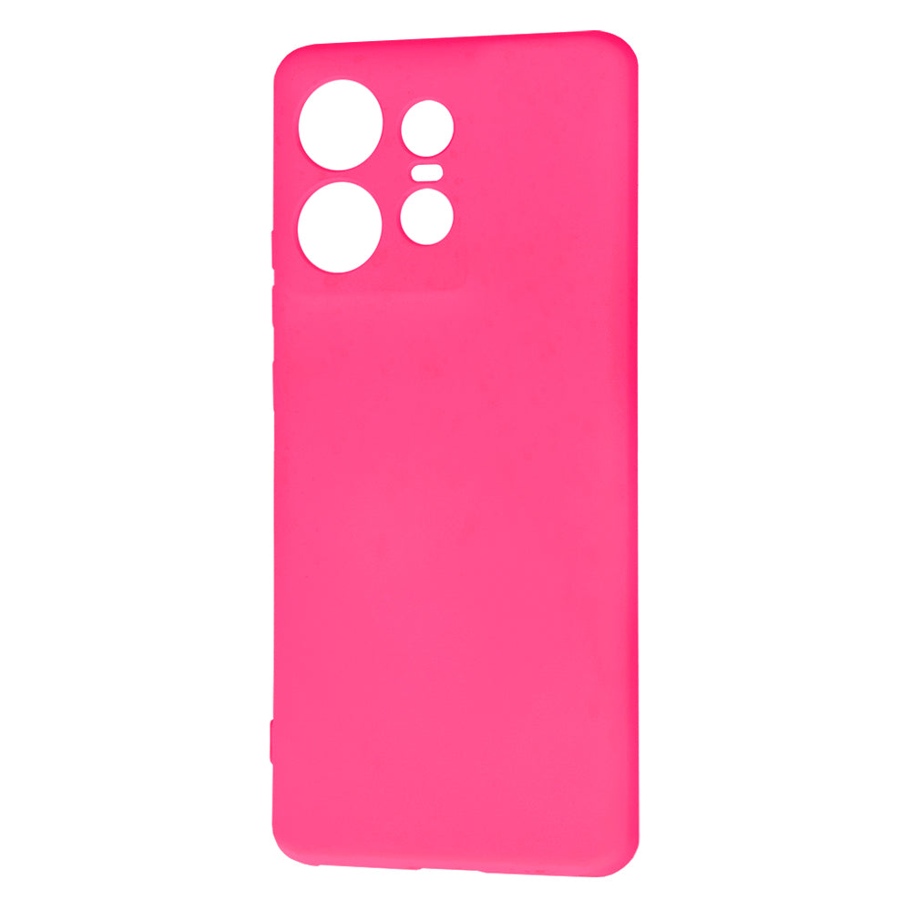 Hoes voor Motorola Edge 50 Pro, Techsuit, SoftFlex, Donkerroze
