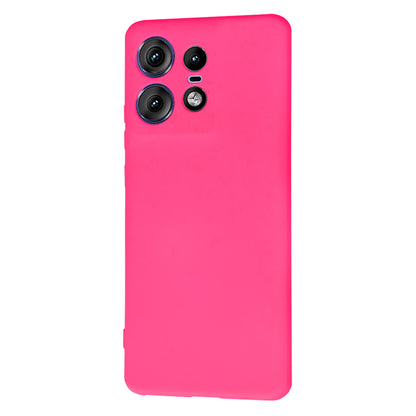 Hoes voor Motorola Edge 50 Pro, Techsuit, SoftFlex, Donkerroze