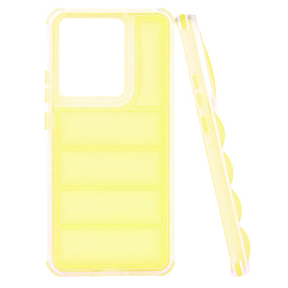 Hoes voor Motorola Edge 50 Pro, Techsuit, Wave Shield, Geel
