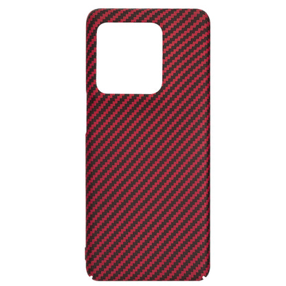 Hoes voor Motorola Edge 50 Ultra, Techsuit, Carbonite FiberShell, Rood