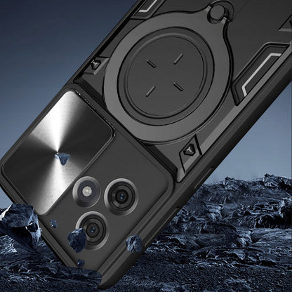 Hoes voor Motorola Edge 60 Fusion / Edge 60, Techsuit, CamGuard Pro, Zwart
