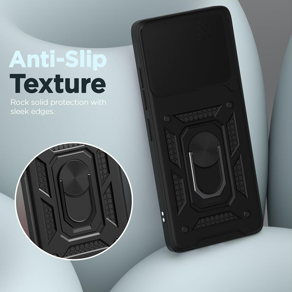 Hoes voor Motorola Edge 60 Fusion / Edge 60, Techsuit, CamShield, Blauw