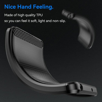 Hoes voor Motorola Edge 60 Fusion / Edge 60, Techsuit, Carbon, Zwart