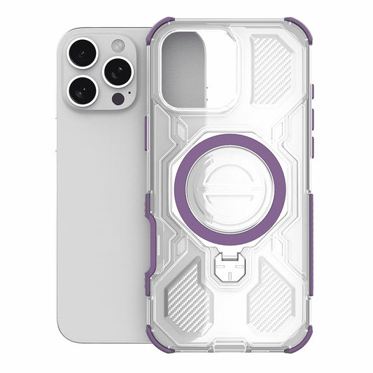 Hoes voor Motorola Edge 60 Fusion / Edge 60, Techsuit, Carbon Shield Pro, Paars