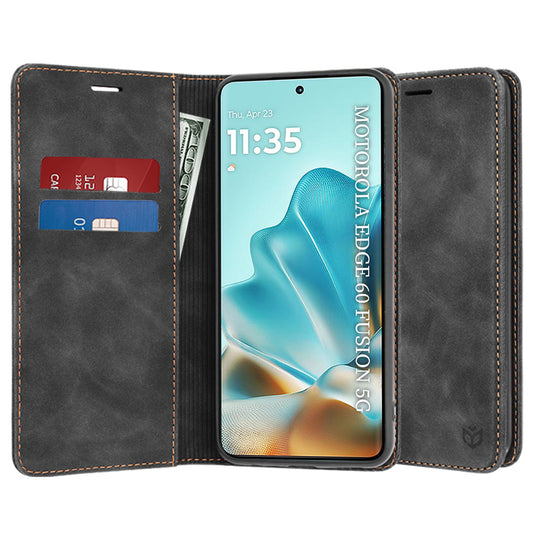Hoes voor Motorola Edge 60 Fusion / Edge 60, Techsuit, Confy, Zwart