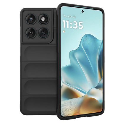 Hoesje voor Motorola Edge 60 Fusion / Edge 60, Techsuit, Magic Shield, Zwart
