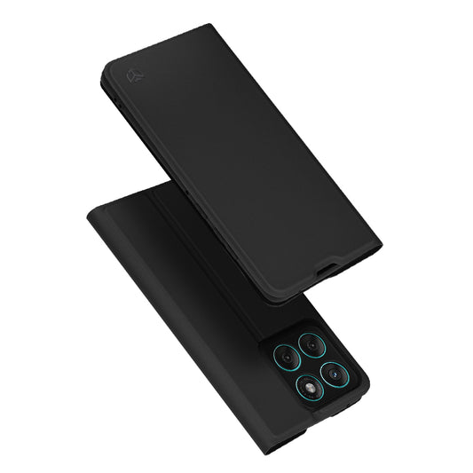 Hoes voor Motorola Edge 60 Fusion / Edge 60, Techsuit, Magskin Book, Zwart