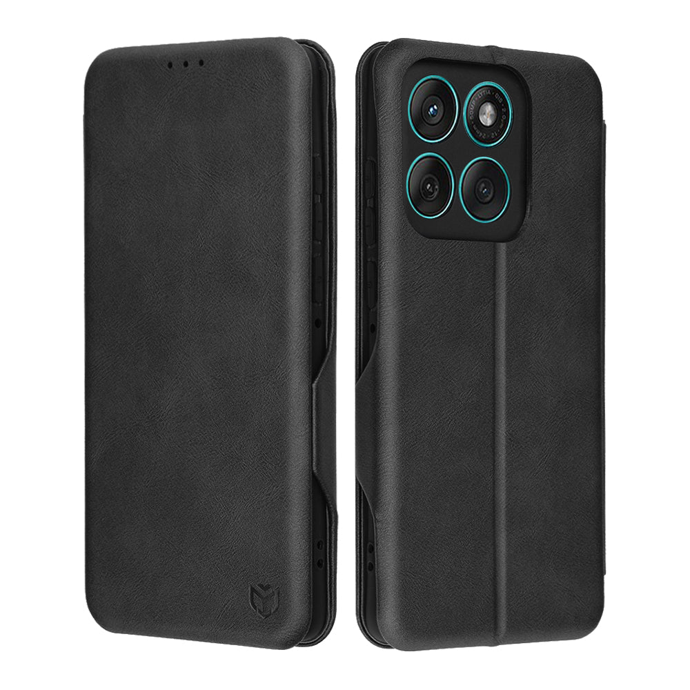 Hoesje voor Motorola Edge 60 Fusion / Edge 60, Techsuit, Safe Wallet Plus, Zwart