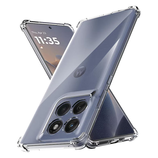 Telefoonhoesje voor Motorola Edge 60 Fusion / Edge 60, Techsuit, Schokbestendig Transparant