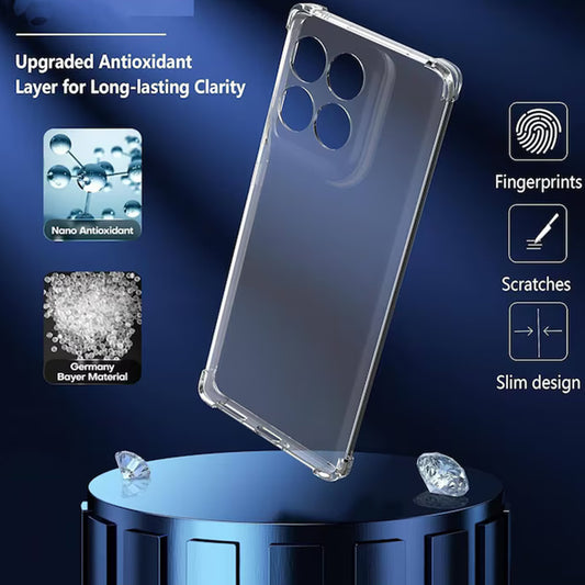 Telefoonhoesje voor Motorola Edge 60 Fusion / Edge 60, Techsuit, Schokbestendig Transparant