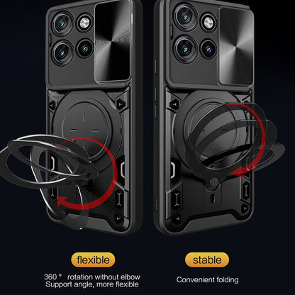 Case for Motorola Edge 60 Neo / Edge 50 Neo, Techsuit, CamGuard Pro, Black