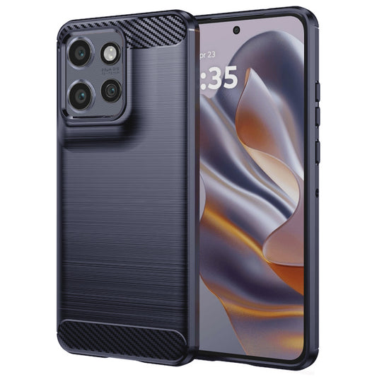 Hoes voor Motorola Edge 60 Neo / Edge 50 Neo, Techsuit, Carbon, Blauw