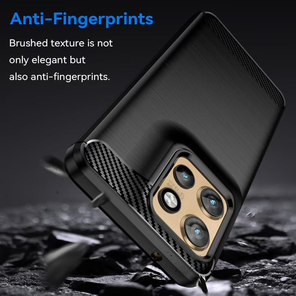 Hoes voor Motorola Edge 60 Neo / Edge 50 Neo, Techsuit, Carbon, Blauw