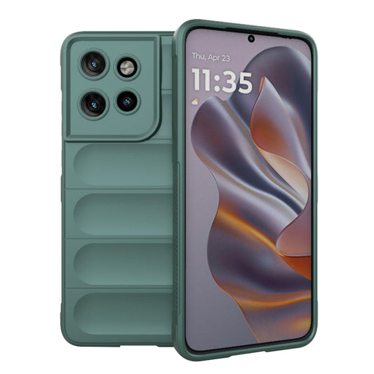 Hoes voor Motorola Edge 60 Neo / Edge 50 Neo, Techsuit, Magic Shield, Groen