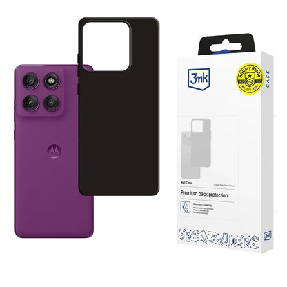Hoes voor Motorola Edge 60 Pro, 3MK, Mat Zwart