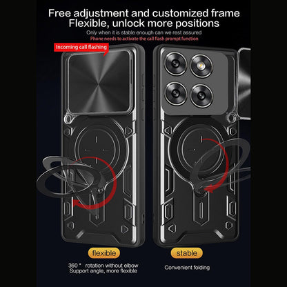 Case for Motorola Edge 60 Pro, Techsuit, CamGuard Pro, Black