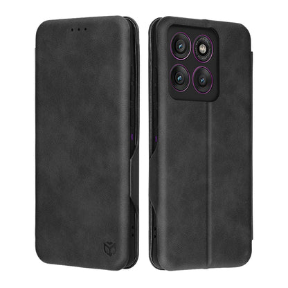 Hoes voor Motorola Edge 60 Pro, Techsuit, Safe Wallet Plus, Zwart