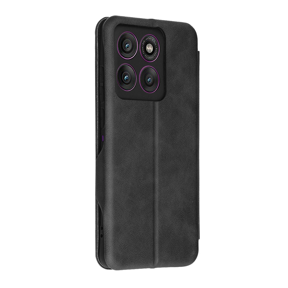 Hoes voor Motorola Edge 60 Pro, Techsuit, Safe Wallet Plus, Zwart