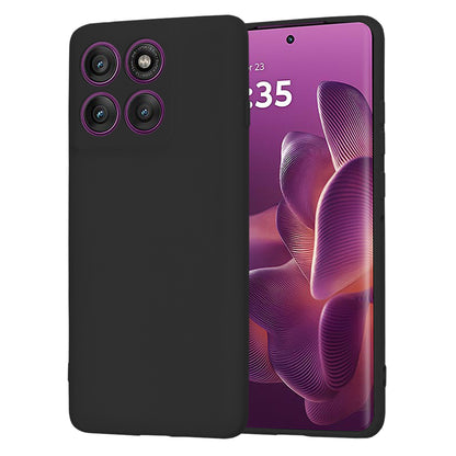 Hoes voor Motorola Edge 60 Pro, Techsuit, SoftFlex, Zwart