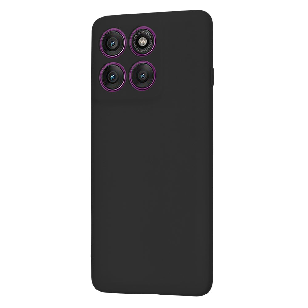 Hoes voor Motorola Edge 60 Pro, Techsuit, SoftFlex, Zwart