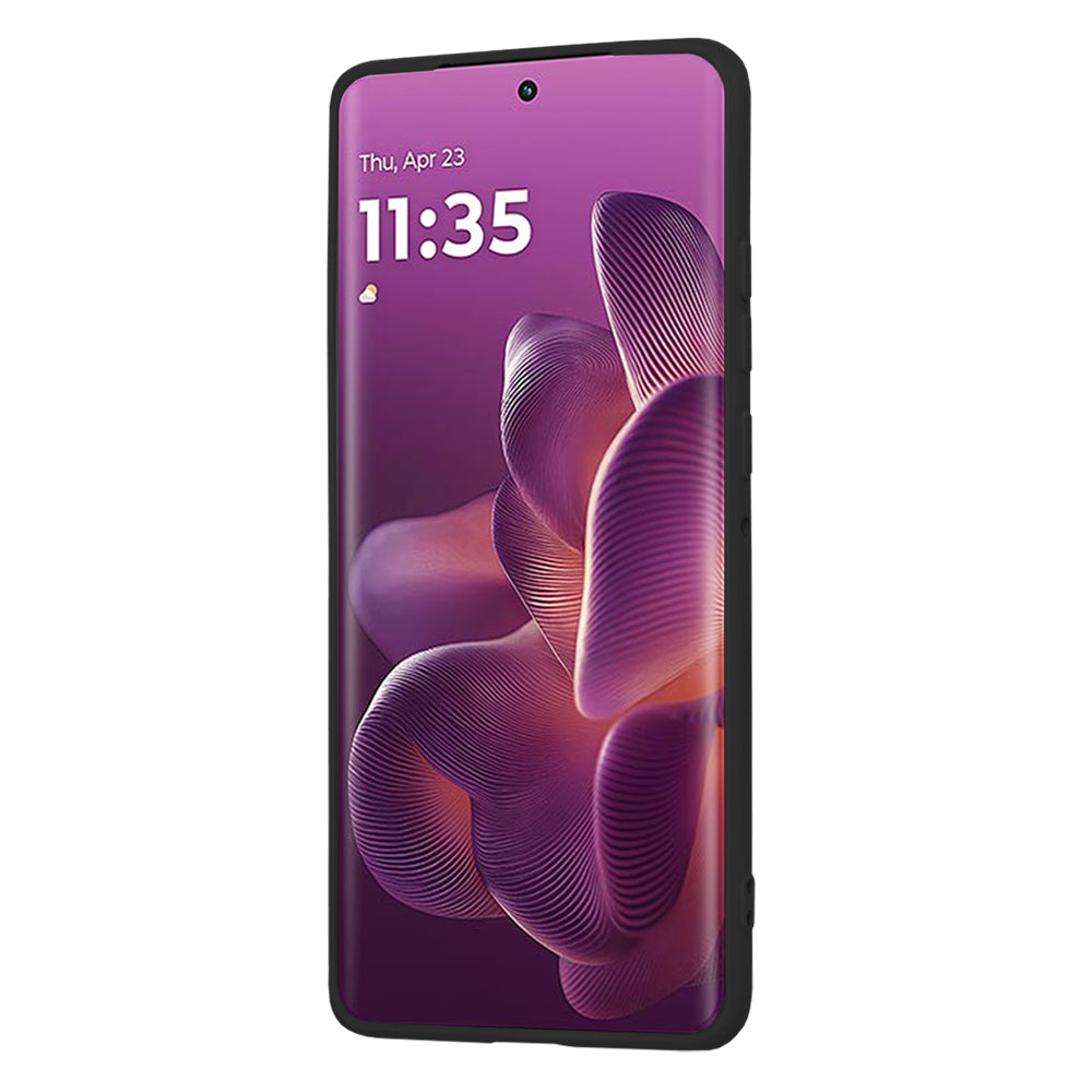 Hoes voor Motorola Edge 60 Pro, Techsuit, SoftFlex, Zwart