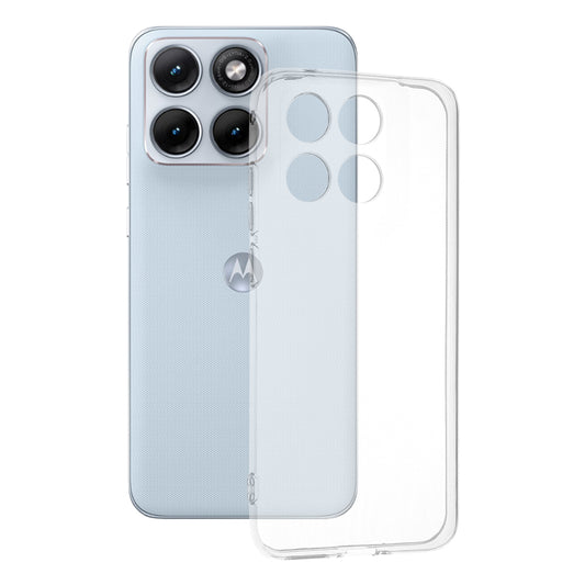 Hoes voor Motorola Edge 70 Fusion, Techsuit, Clear, Transparant