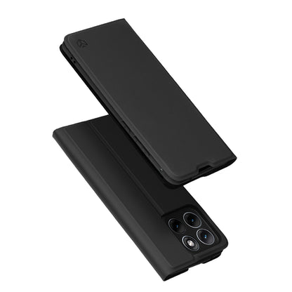 Hoes voor Motorola Edge 70 Fusion, Techsuit, Magskin Book, Zwart