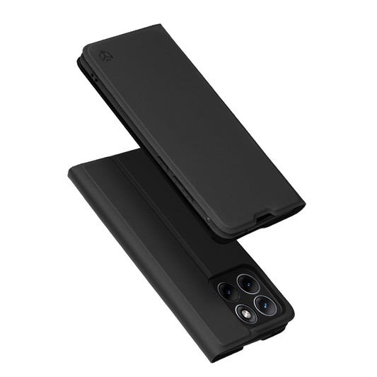 Hoes voor Motorola Edge 70 Fusion, Techsuit, Magskin Book, Zwart