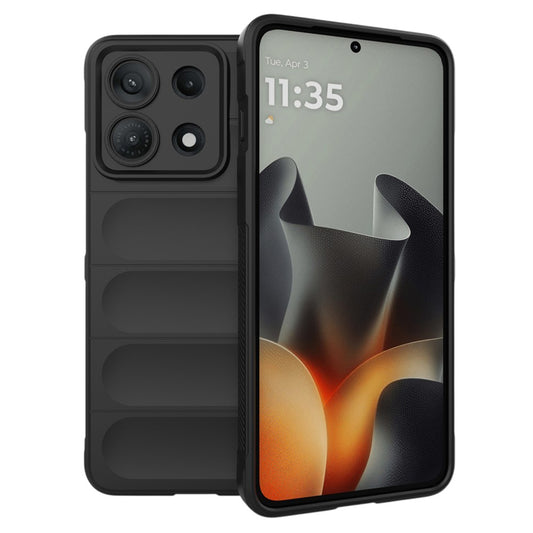 Hoesje voor Motorola Edge 70 Max, Techsuit, Magic Shield, Zwart