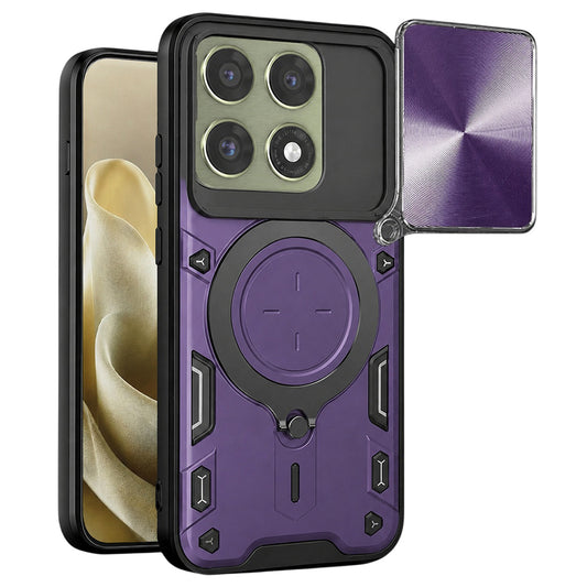 Hoes voor Motorola Edge 70 Pro, Techsuit, CamGuard Pro, Paars