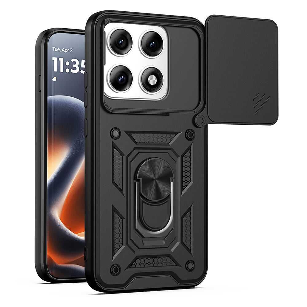 Hoes voor Motorola Edge 70 Pro, Techsuit, CamShield, Zwart