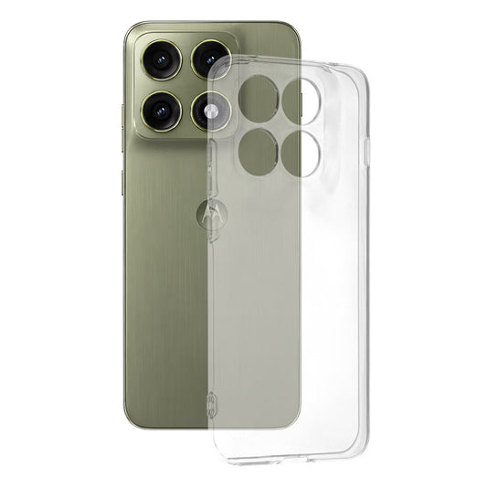 Hoesje voor Motorola Edge 70 Pro, Techsuit, Clear, Transparant