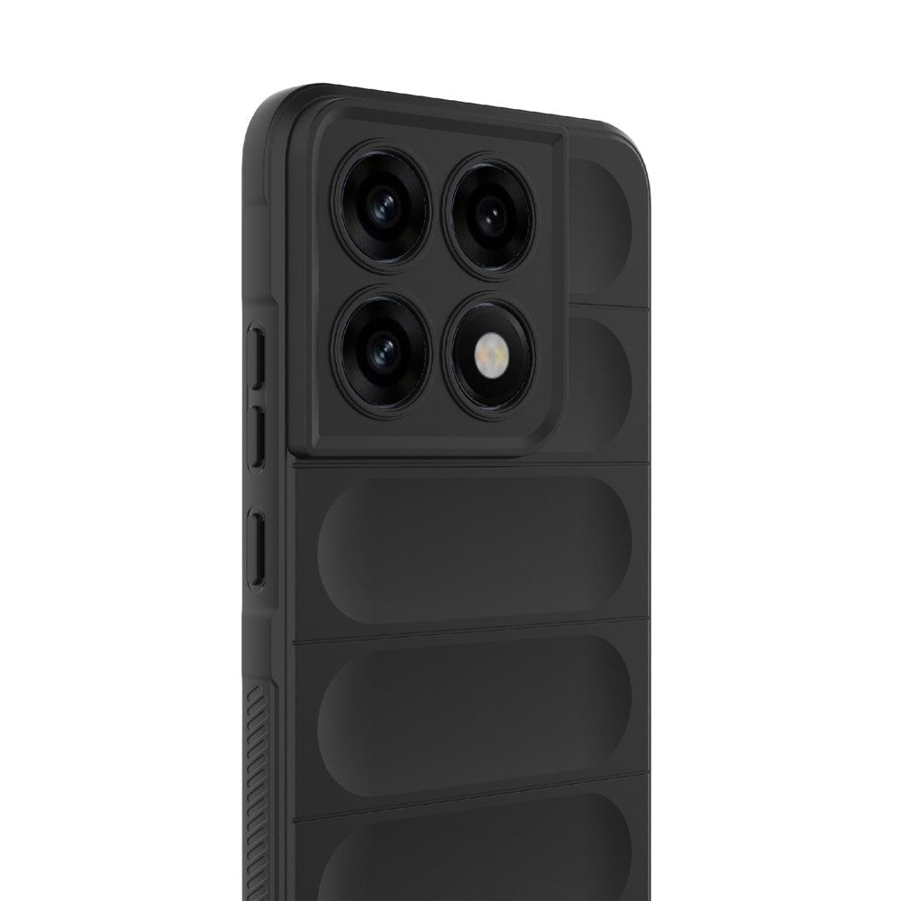 Hoes voor Motorola Edge 70 Pro, Techsuit, Magic Shield, Zwart