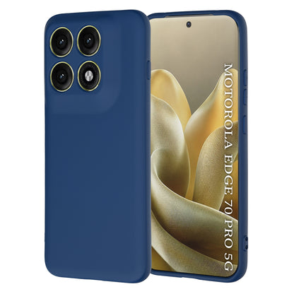 Hoes voor Motorola Edge 70 Pro, Techsuit, SoftFlex, Marineblauw