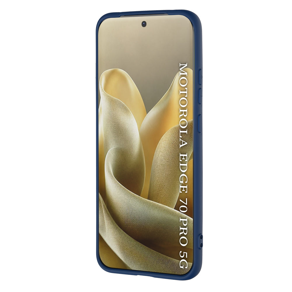 Hoes voor Motorola Edge 70 Pro, Techsuit, SoftFlex, Marineblauw