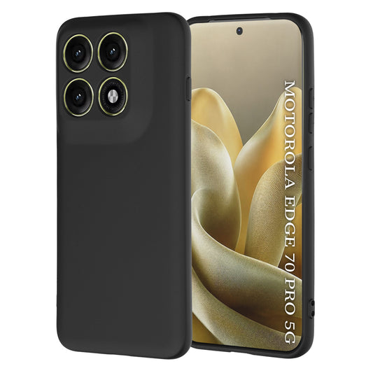 Hoes voor Motorola Edge 70 Pro, Techsuit, SoftFlex, Zwart