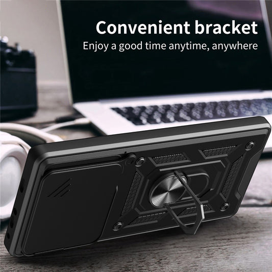 Hoes voor Motorola Edge 70, Techsuit, CamShield, Rosé Goud